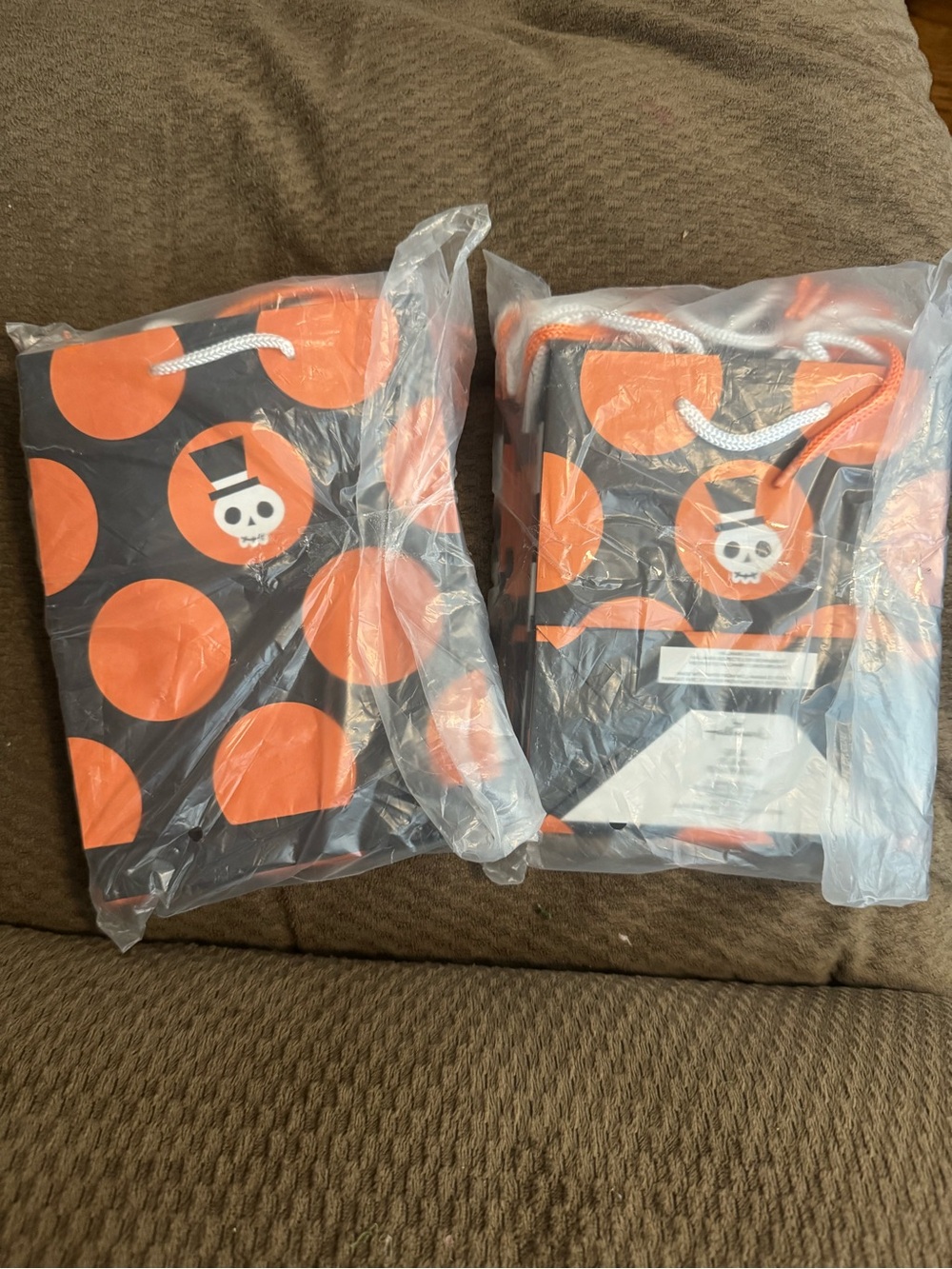20 Hallmark Halloween Gift Bags in Orange & Black